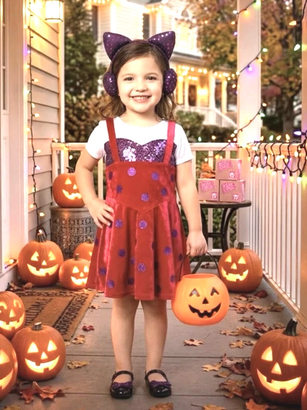 New Boxy Girls Riley Child Costume Size
Small  Brand New